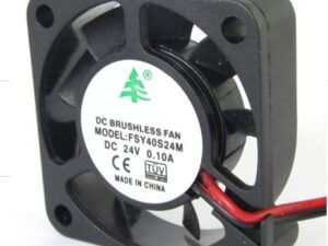 køling. 40x40x10 MM. 24V DC Brushless cooling fan