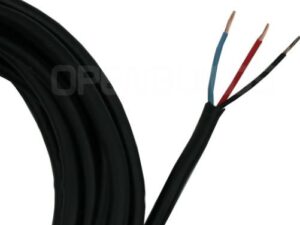 3 kerne kabel sælges i enheder af 10 cm.
