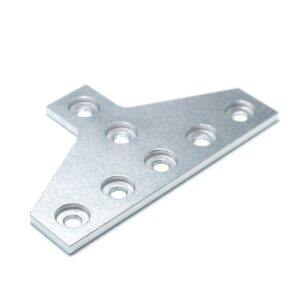 T- 7 hole connecting plate for v-slot 2020 aluminum