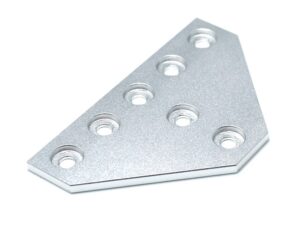 T 7 hole joining plate for v-slot aluminum profile