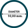 Diameter 10 mm