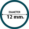 Diameter 12 mm