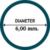 EFTER DIAMETER 6 MM