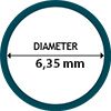 diameter ø 6,35 UNIK OPENBUILD DANMARK